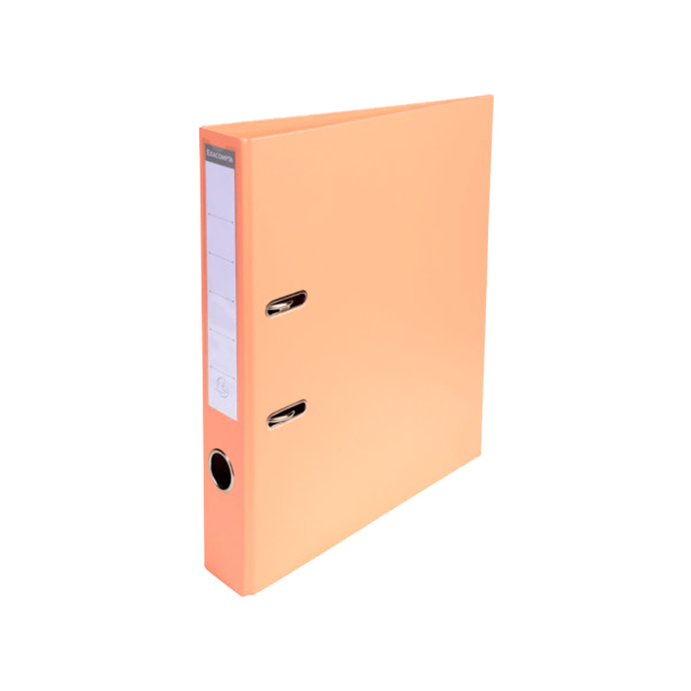 Папка-регистратор, A4, 50 мм, ПВХ, лососевый