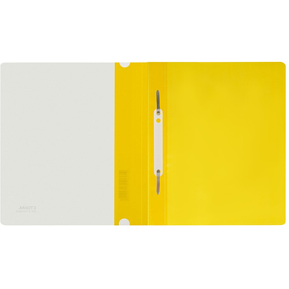Папка скоросшиватель "Стамм", А5, желтый - 2