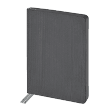 Ежедневник недатированный «Megapolis Slim flex», А5, 256 страниц, серый, срез серый