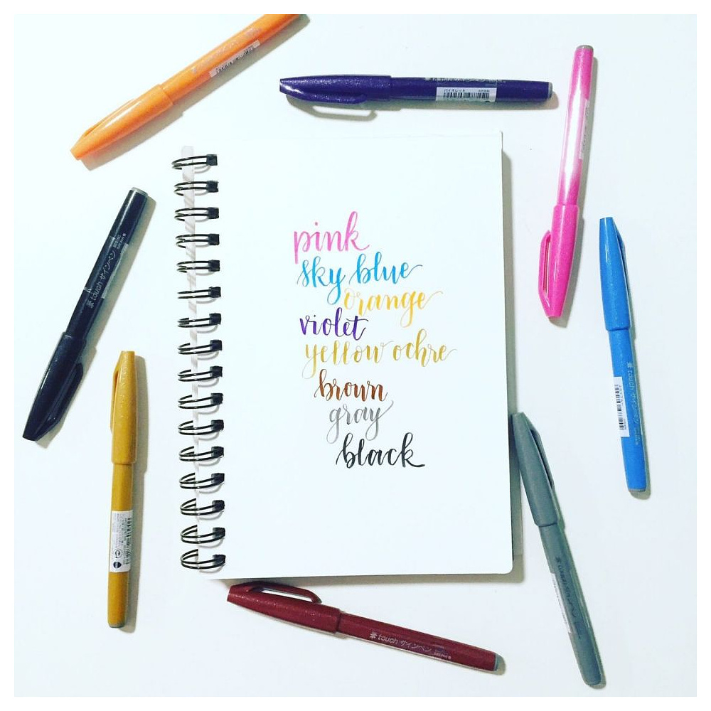 Маркер-кисть "Brush Sign pen", синий  - 2