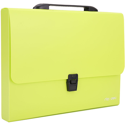 Портфель на 1 деление "Deli", пластик, 1, ассорти - 3