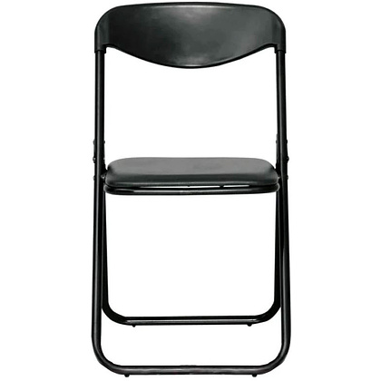 Стул для посетителей JACK BLACK кожзам, черный - 4