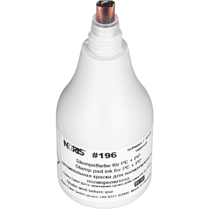 Краска штемпельная "Noris 196", 50 мл, черный - 2