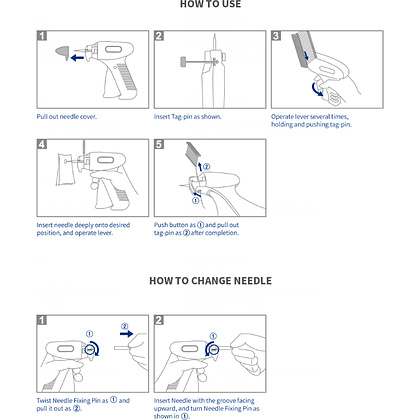 Пистолет-маркиратор игловой "МТХ-05R", стандартная игла - 3