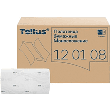 Полотенца бумажные Tellus Моносложение Стандарт
