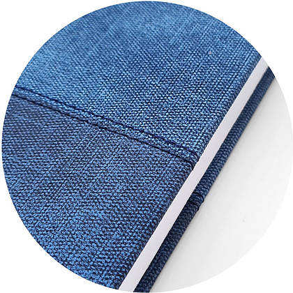 Ежедневник недатированный "Toronto", А5, 320 страниц, синий - 4