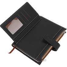 Книга записная "Pierre Cardin", А5, 256 листов, линованный, черный, -30%