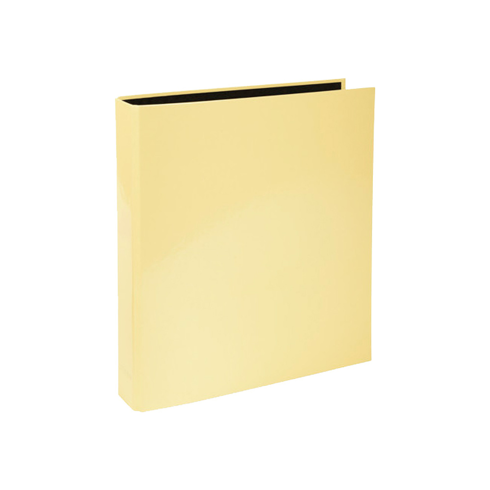 Папка на кольцах "Aquarel", 2 кольца, желтый
