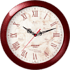 Часы настенные "973889", бордовый