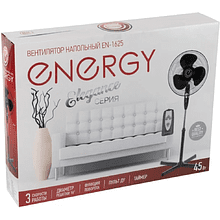 Электровентилятор напольный "Energy ELEGANCE EN-1625", с пультом, черный