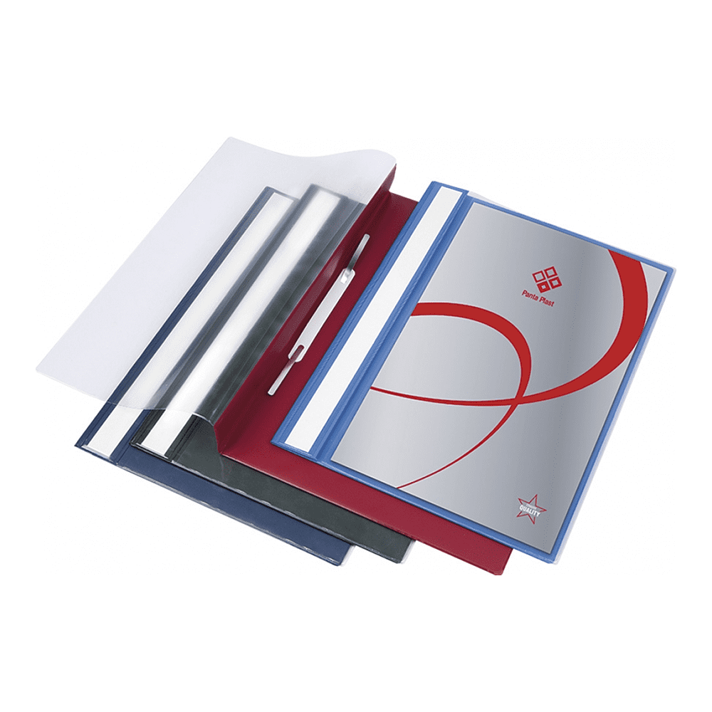 Папка-скоросшиватель "Panta Plast", А4, панорама, темно-синий - 2