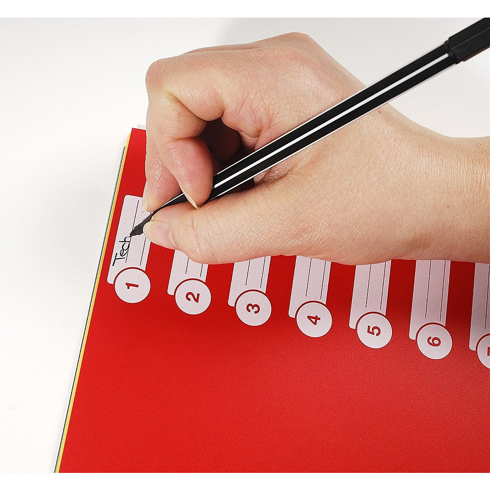 Разделитель "Exacompta", A4, ассорти - 3