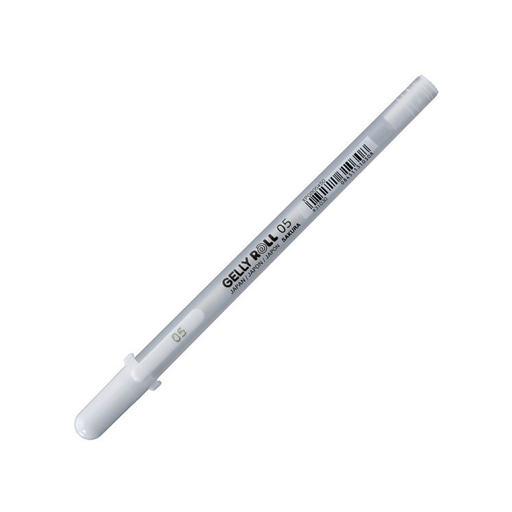 Ручка гелевая "Gelly Roll Basic", 0.3 мм, прозрачный, стерж. белый