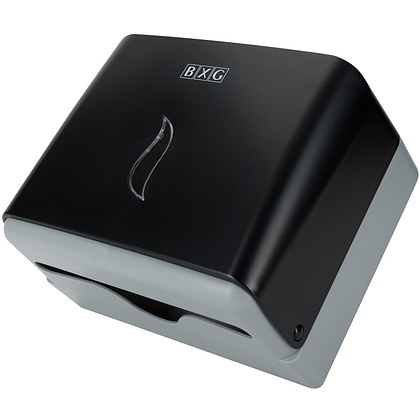 Диспенсер для полотенец листовых BXG-PD-8228B, пластик, черный - 4