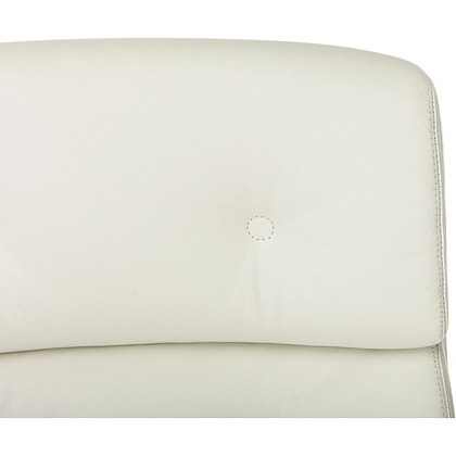 Кресло для руководителя Бюрократ DAO, кожа, белый - 9