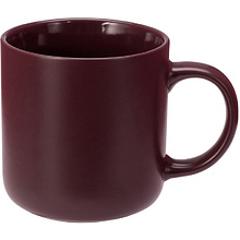 Кружка "Rita", фарфор., 410 мл., бургунди