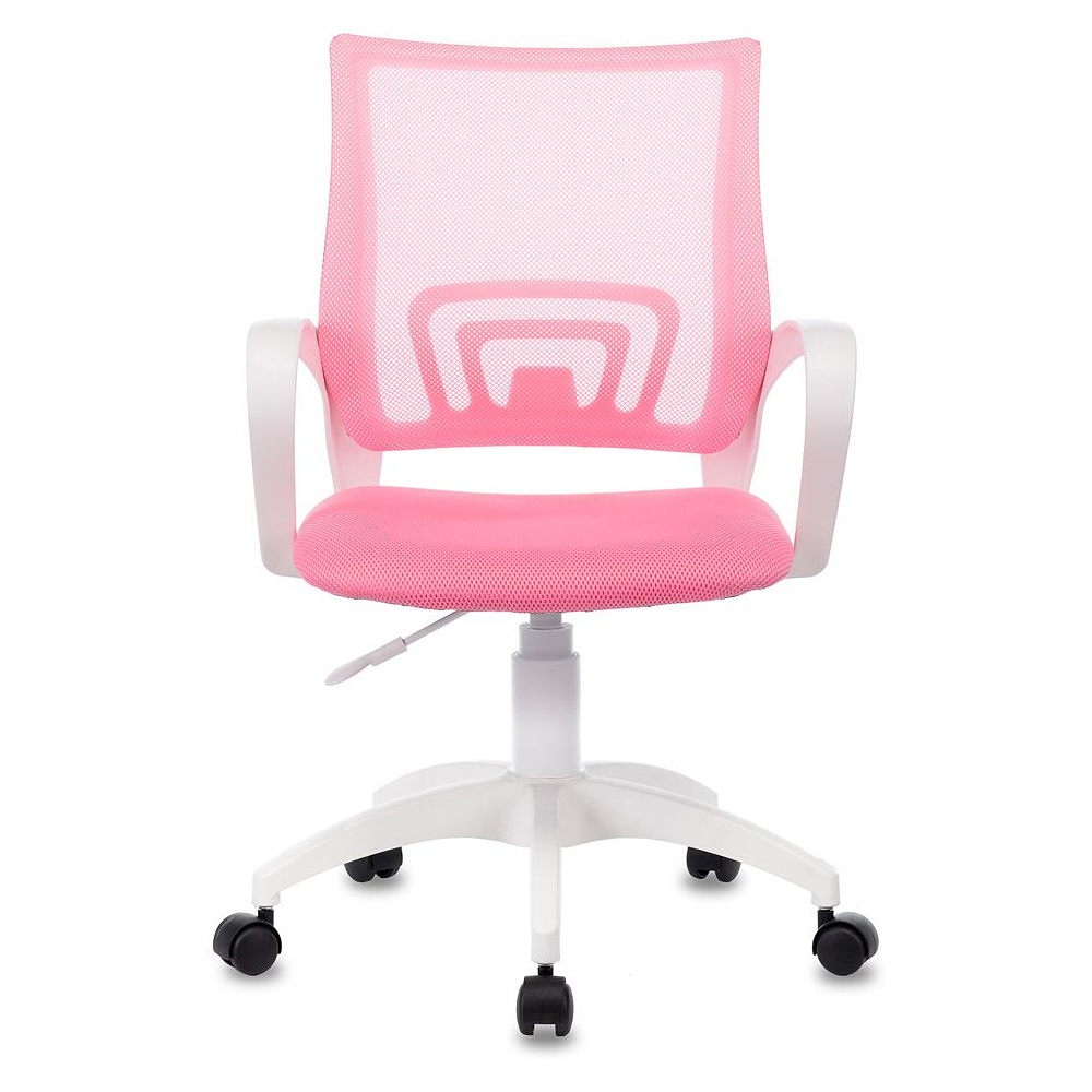 Кресло Бюрократ "CH-W695NLT", пластик, ткань, розовый TW-06A TW-13A - 4