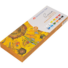 Краски масляные "Сонет", набор 12 цветов, 18 мл, тубы