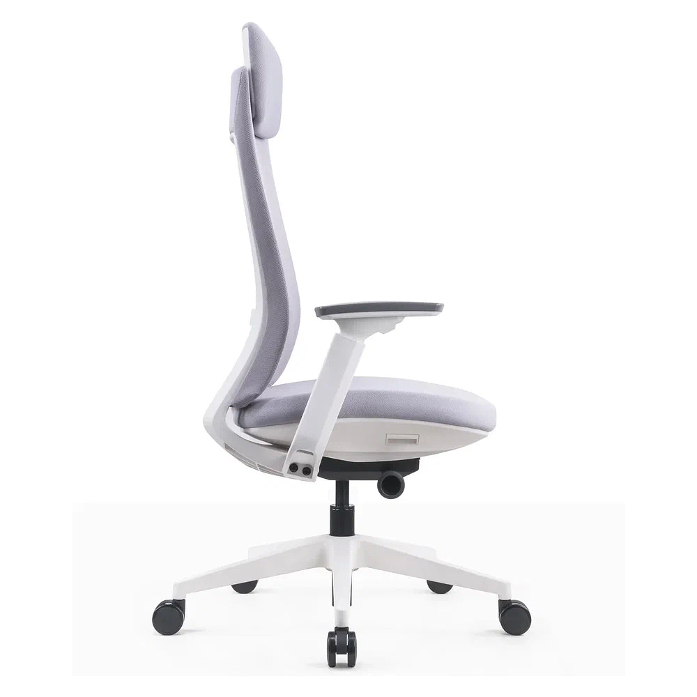 Кресло компьютерное SitZone E-VL002A-BS, сетка, ткань, пластик, серый - 3