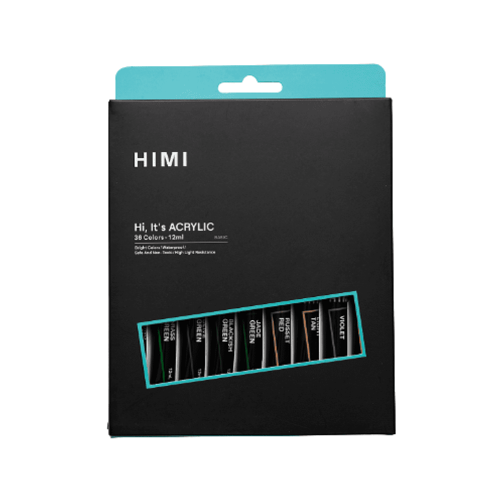 Краски акриловые "Himi.New vision", 36 цветов, тубы - 2