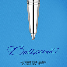 Стержень шариковый "Parker CW216654", M (средний), 1 мм, 2 шт., синий 