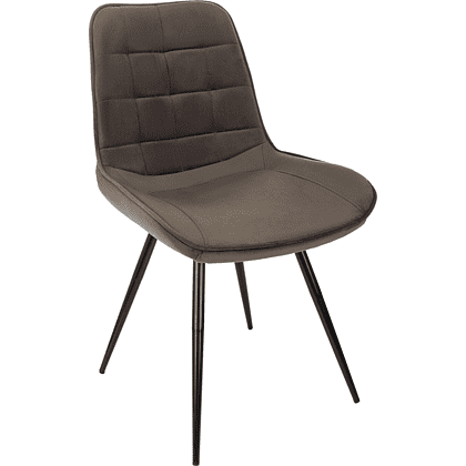 Стул Бюрократ "CH-K2_4", ткань, коричневый, металл, комплект 4 штуки - 2