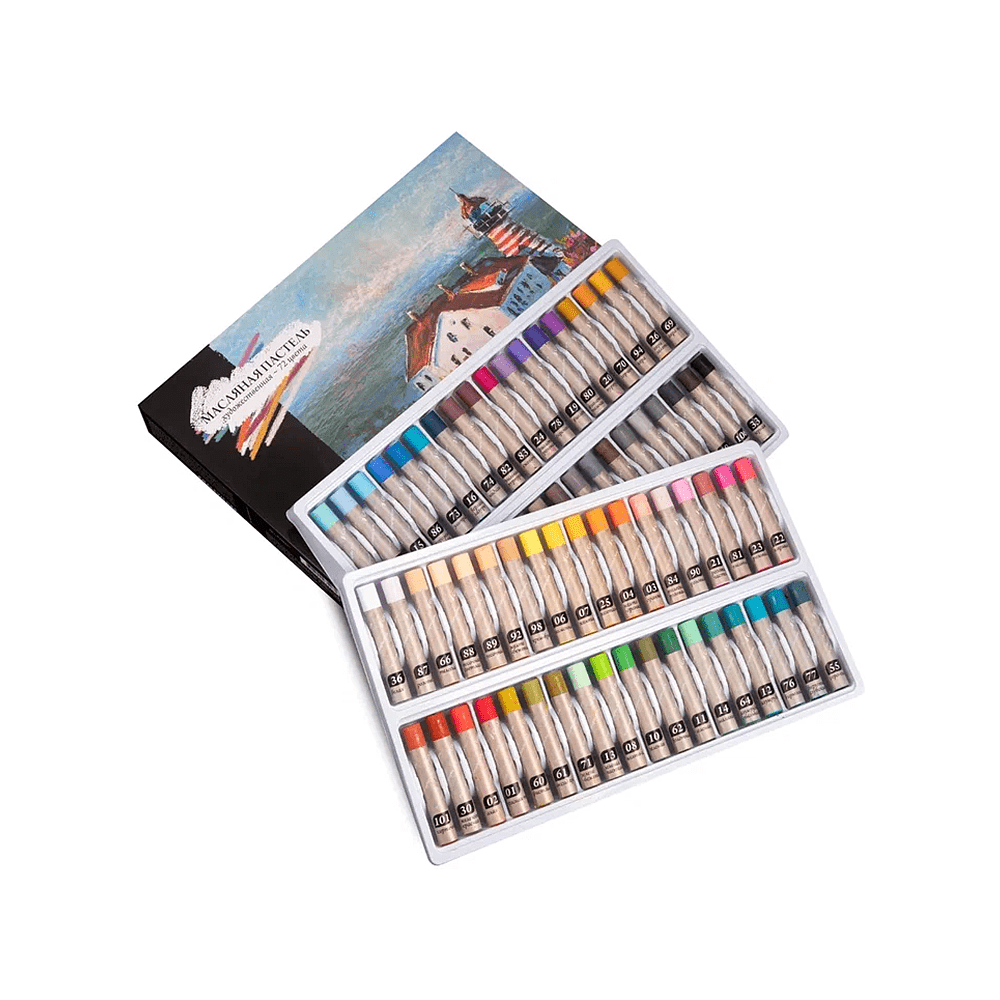 Пастель масляная "Малевичъ" профессиональная, 72 цвета - 7