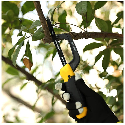 Ножовка-ручка по металлу Deli YS EDL353112, 250 мм, желтый, черный - 6