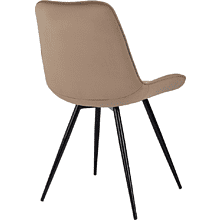 Стул Бюрократ "CH-K2_4", ткань, светло-коричневый, металл, комплект 4 штуки