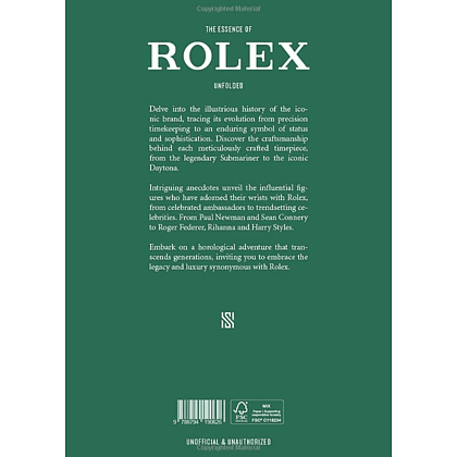 Книга на английском языке "The Essence of Rolex. Unfolded" HB, Jesper Helmin - 2