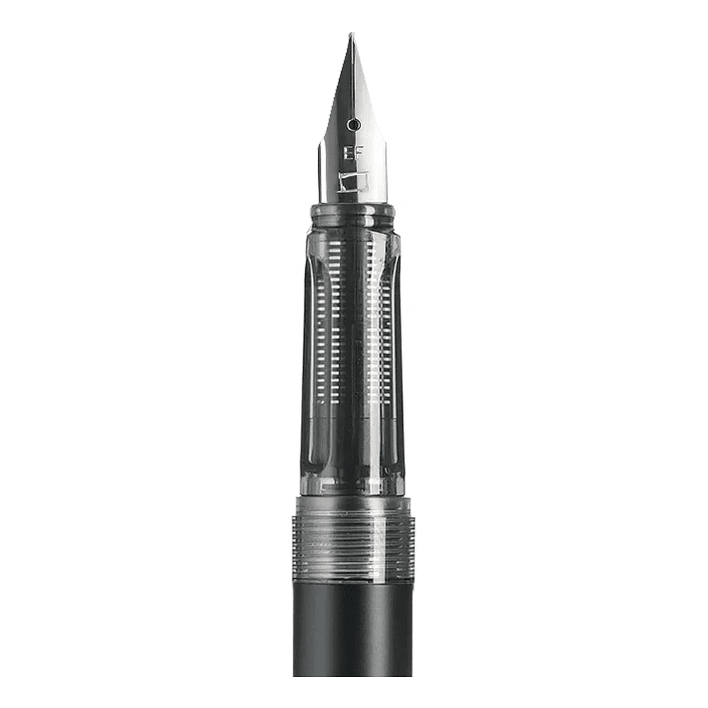 Ручка перьевая EF "Малевичъ", металл, с конвертером, мокрый асфальт - 4