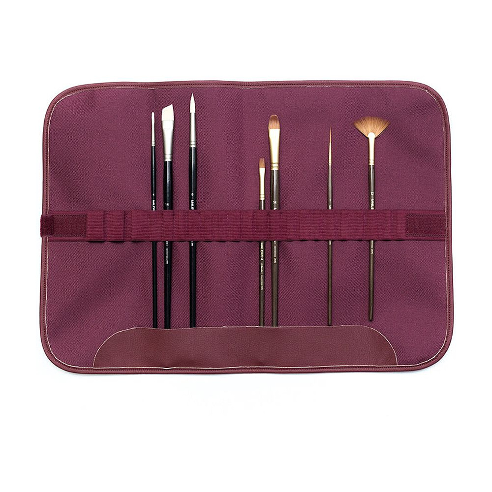 Пенал-органайзер "Малевичъ" для кистей, 34х48, бордо - 2
