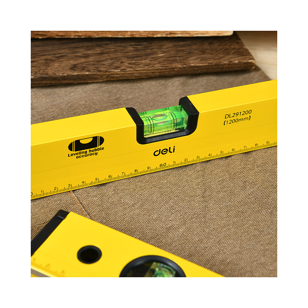 Уровень "Deli" 400 мм, пузырьковый - 6