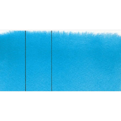 Краски акварельные "Aquarius", 411 кобальтовый синий светлый , кювета - 3