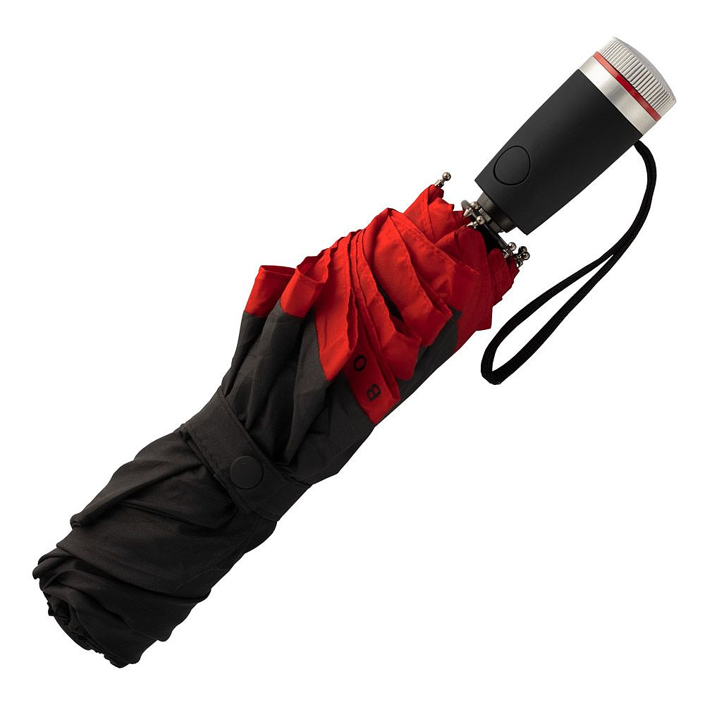 Зонт складной "Gear red", 104 см, черный, красный - 4