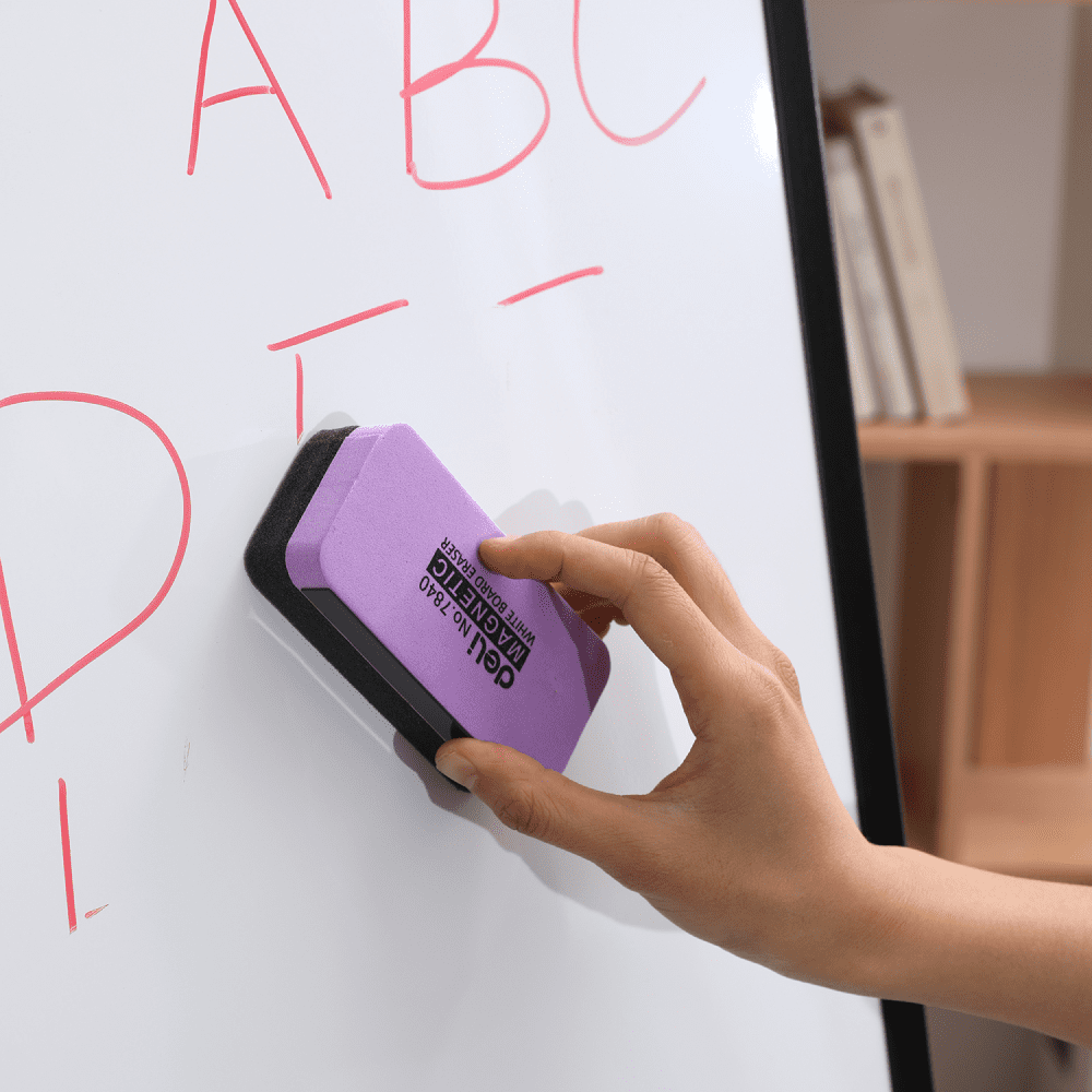 Щетка для доски магнитная "Deli", 110x50x30 мм., ассорти - 2