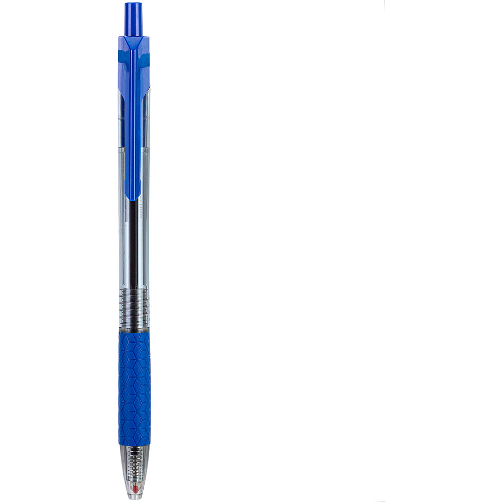Ручка шариковая автоматическая "Arrow", 0.7 мм, прозрачный, синий, стерж. синий - 2