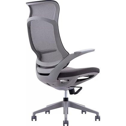 Кресло для руководителя EVERPROF Spirit, сетка, серый - 4