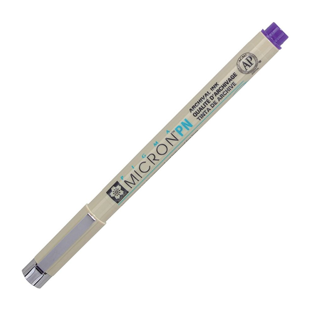 Ручка капиллярная "Pigma Micron PEN", 0.4-0.5 мм, черно-синий - 8