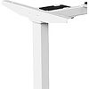 Стол с электроприводом WellDesk Prime 1300x675х18 белый/дуб хантон темный (9191462+9178197) - 8