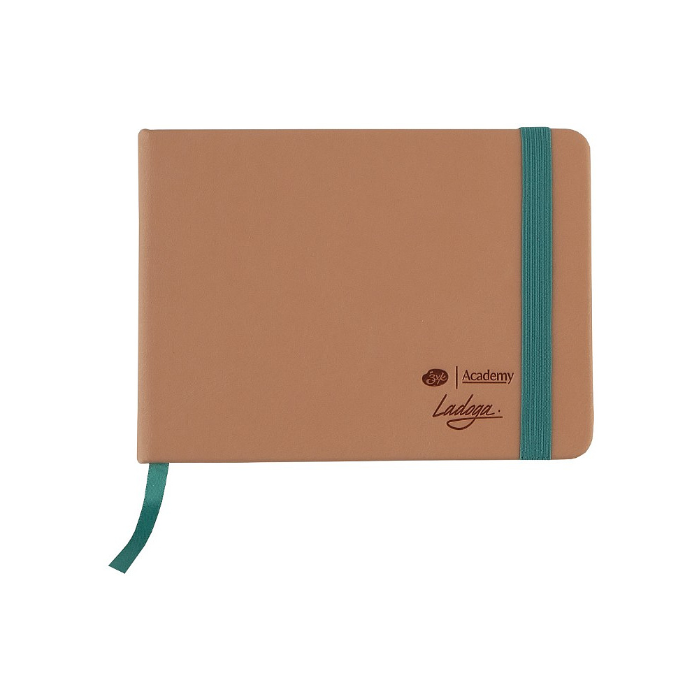 Скетчбук для акварели "Ладога", А6, 100% хлопок, 300 г/м2, 20 листов, персиковый - 3