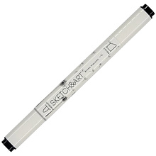 Маркер перманентный двусторонний "Sketch&Art"