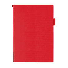 Ежедневник недатированный "Grand", А5, 256 страниц, красный