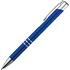 Ручка шариковая автоматическая "Ascot", 0.7 мм, синий, серебристый, стерж. синий