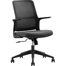 Кресло для персонала EVERPROF Elf, сетка, черный