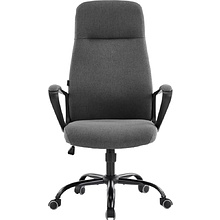 Кресло компьютерное EVERPROF Smart, ткань, серый, металл, корпус черный