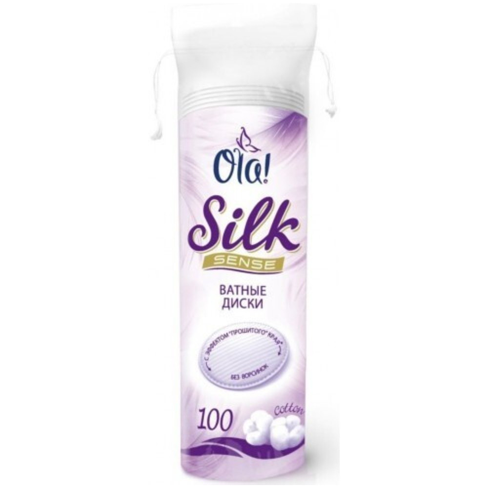 Ватные диски Ola! "Silk Sense", 100 шт/уп