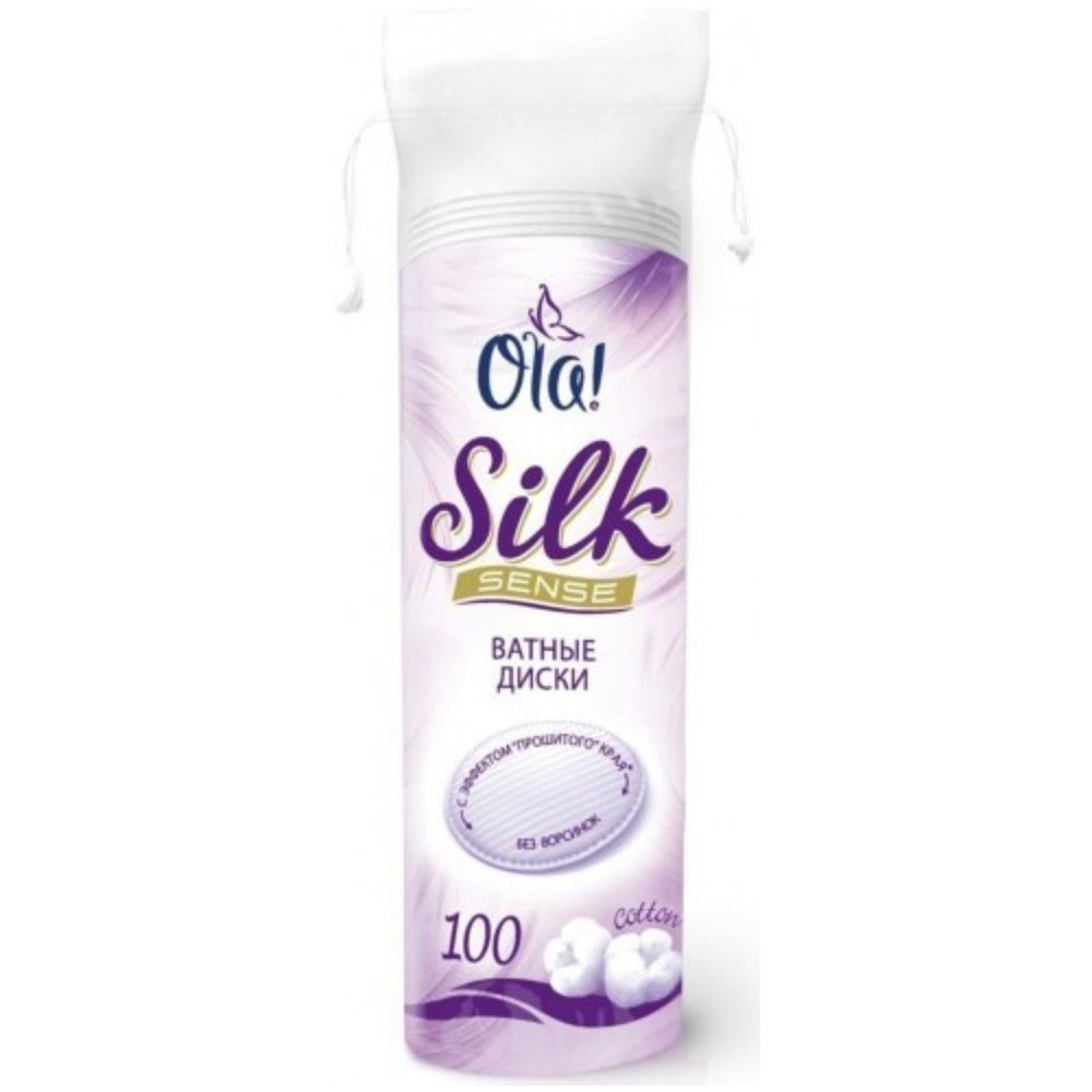 Ватные диски Ola! "Silk Sense", 100 шт/уп