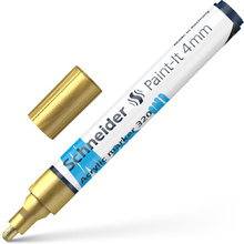 Маркер акриловый "Schneider Paint-It 320", золотой