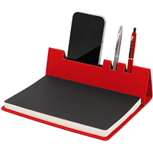 Ежедневник недатированный "La Manche", А5, красный